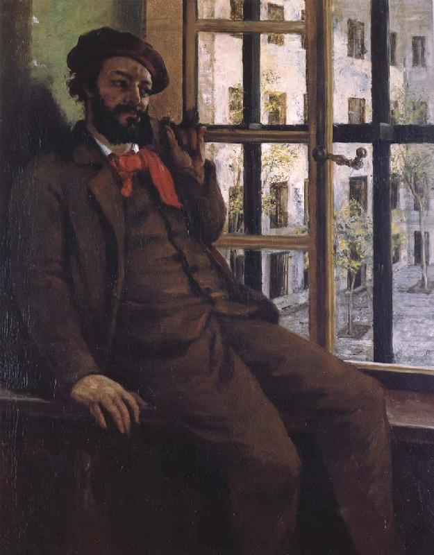 Gustave Courbet Self-Portrait at Sainte-Pelagie china oil painting image